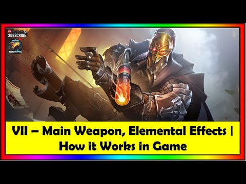 Paladins 5.1 - VII New Champion Main Weapon, Elemental Powers | How it Works