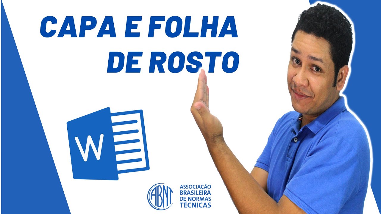 ABNT: Capa e Folha de Rosto de TCC - ((Vídeo Atualizado 2023))