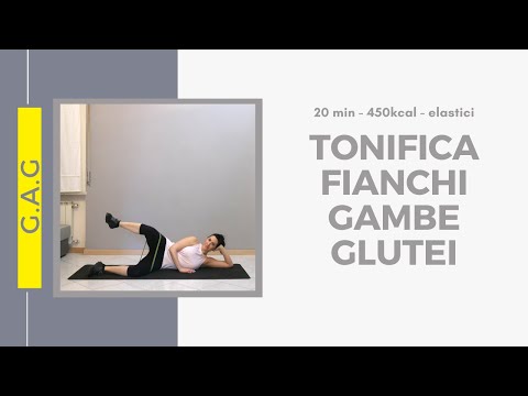 20min - Legs booty and abs at home - 450kcal