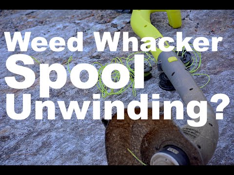Weed Whacker Spool Unwinding? How To Properly Wind Weed Whacker Line