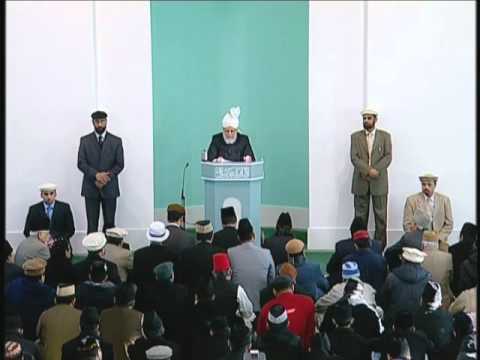 Friday Sermon: 26th November 2010 - Part 1 (Urdu)
