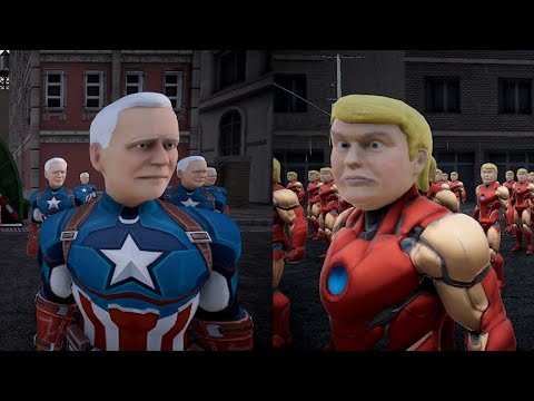 US Avengers 1000 Captain America vs 1000 Iron Man Woke Disney Marvel MCU