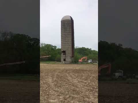 Yeet #dhpf #deanhighperformancefarms #ag #demolition #silo