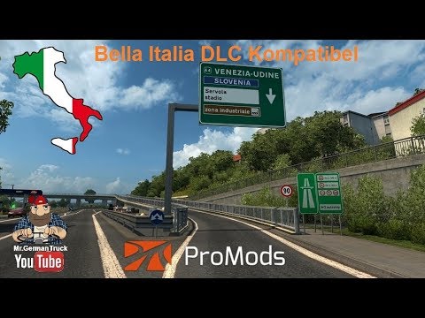 [ETS2 v1.30] ProMods MAP v2.25 + Kompatibel mit Bella Italia DLC