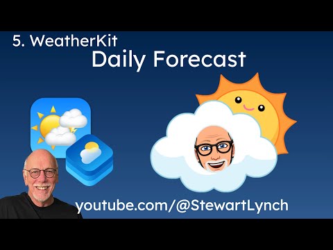 5.  WeatherKit: DailyForecast thumbnail
