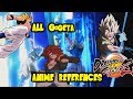 All Anime Movie Gogeta References FighterZ W Dramatic Finisher