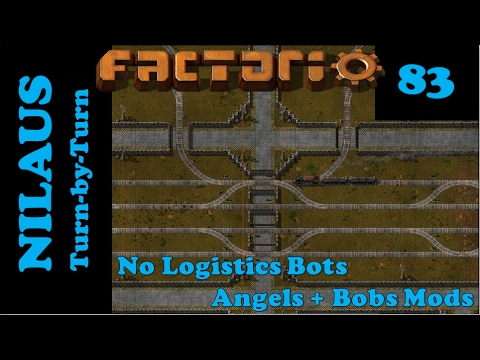 Factorio S6E83 - Train rides across to base to fix bottlenecks