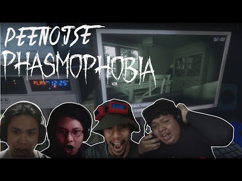 PEENOISE PLAY PHASMOPHOBIA - FUNNY HORROR MOMENTS (FILIPINO) #3