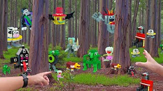 16pcs Hunting NEW LEGO Italian Brainrot Anomali : Cappuccina, Gorillo, Ta ta ta Sahur , Esok Sekolah