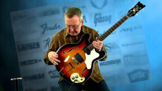 Video thumbnail for Vintage Guitars for sale - Mosrite Celebrity III Guitar Original Case 1966 Sunburst - 515-864-6136 by Lawman Guitars