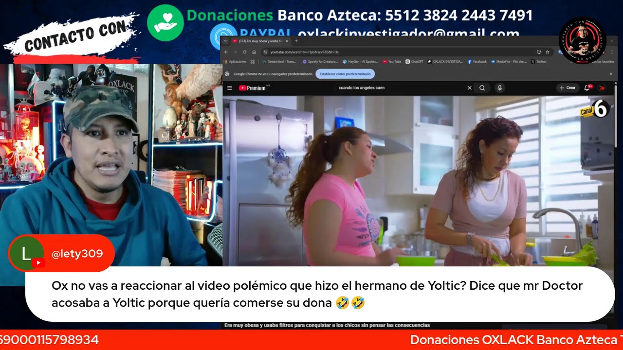 La Gorda que usaba filtros para engañar a los chicos / cuando los ángeles caen / Reacción