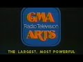 GMA RADIO TELEVISION ARTS The Largest Most Powerful Network ID 1989