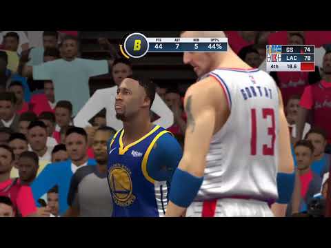 NBA2K19 MOBILE: LAST 2:39 INTENSE GAME VS WARRIORS!