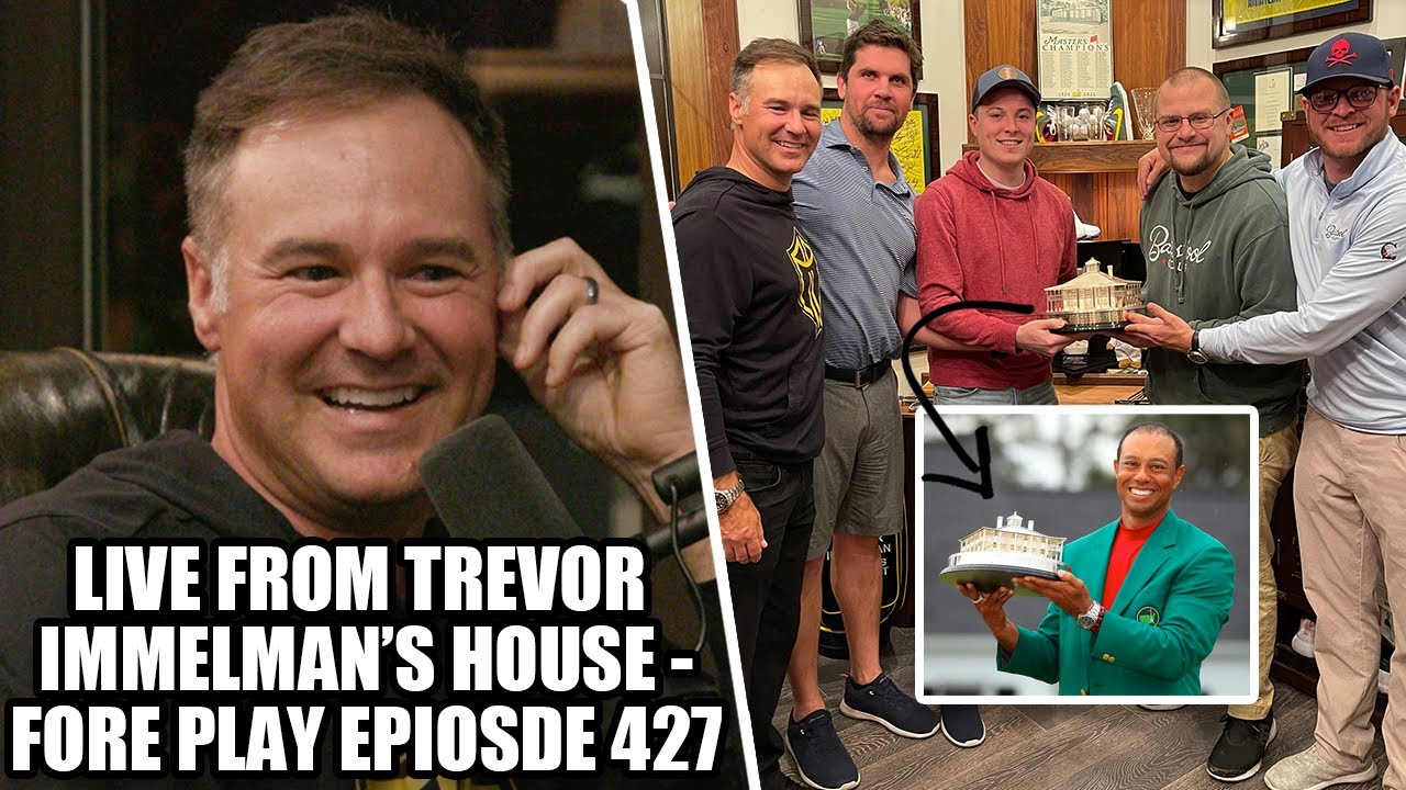Trevor Immelman Joined Us To Talk Winning The Masters, Ernie Els, Tiger Woods, + More - Episode 427