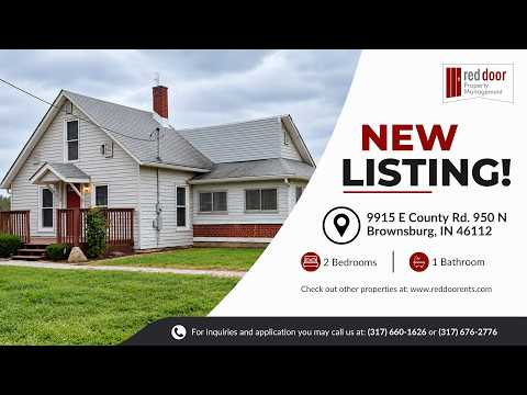 Video walkthrough of 9915 East County Road 950 North