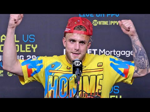 Jake Paul • FULL POST FIGHT PRESS CONFERENCE vs. Tyron Woodley