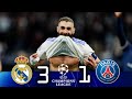 Real Madrid 3 - 1 PSG (Benzema Hattrick) ● UCL 2022 | Extended Highlights & Goals HD