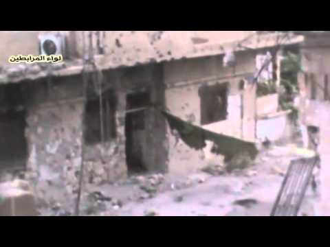 تفجير أحد مقرات النظام في حي الموظفين من قبل كتيبة شهداء الموظفين في دير الزور