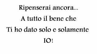 Tiziano Ferro-Troppo Buono-Lyrics