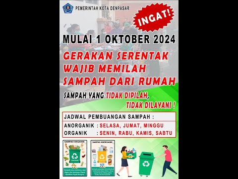 Gerakan Serentak Wajib Pemilahan Sampah