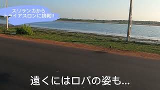スリランカからトライアスロンに挑戦!! 北部Manner ランニング編