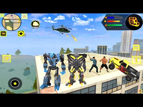 Robot Shark 2 by Naxeex - Attacking Military Base - Android Gameplay #33