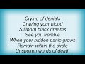Sodom - Styptic Parasite Lyrics