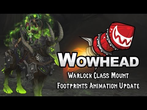 Warlock Class Mount Footprints Animation Update