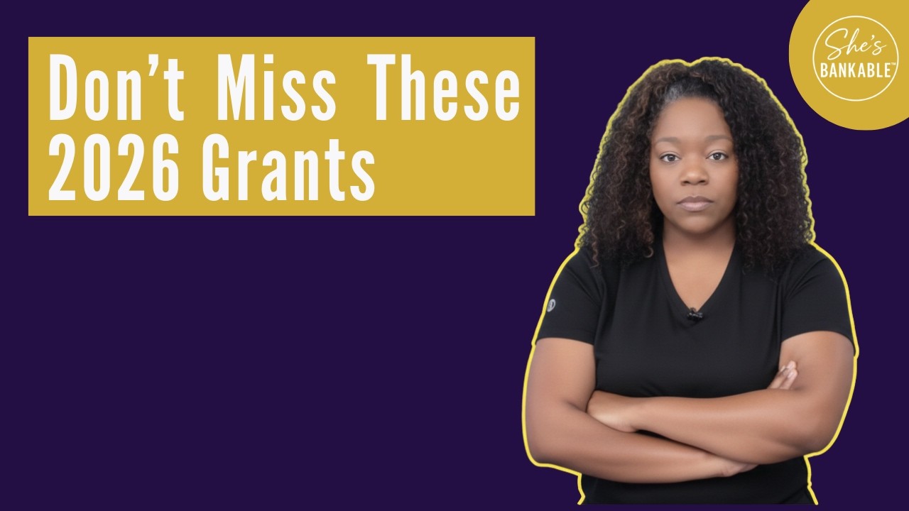 Don’t Miss These 2026 Federal Grants | Export & SBIR Funding Explained | She's Bankable