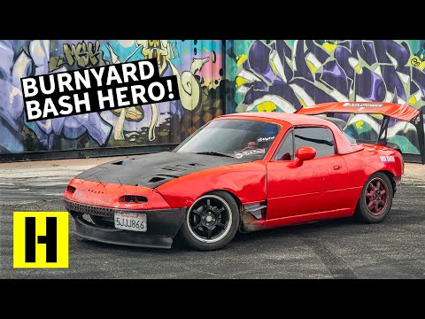 Home-Built Mazda Miata Drift Car Slays on a Budget!