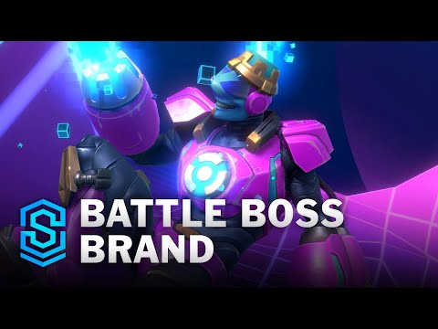 Battle Boss Brand Wild Rift Skin Spotlight