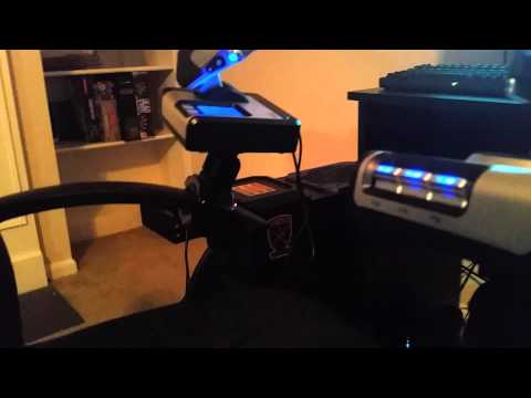 DIY Flight Stick and Throttle Chair Mounts