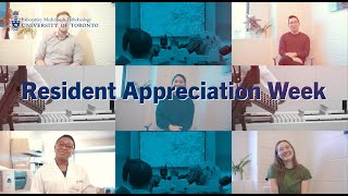 Resident Appreciation Week 2025 | U of T Department of Laboratory Medicine & Pathobiology.