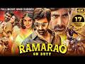 Ravi Teja S RAMARAO ON DUTY 2025 New Released Hindi Dubbed Movie Divyansha Kaushik South Movie
