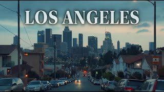 Driving Downtown Los Angeles, 4K HDR Video, Around Downtown L.A