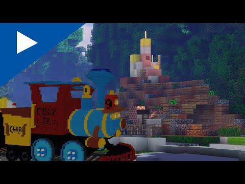 Mouskegamer - Minecraft Casey Jr. Circus Train 2020 (Imagineering Fun)