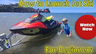 How to Launch your Jet Ski for Beginners