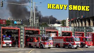 Download the video "🚨 [FULL HOUSE TURNOUT] - Huge FIRE RESPONSE in PRAGUE for HEAVY SMOKE ends with a SURPRISE! 😅🚂"