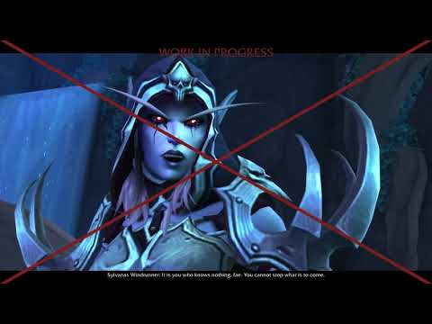 Anduin and Sylvanas Attack Ardenweald - Shadowlands 9.1.0