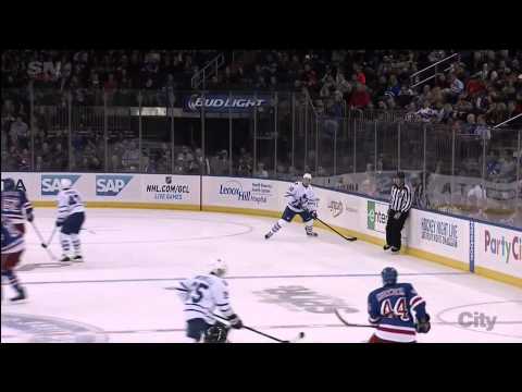 Clarkson Goal - Leafs 6 vs Rangers 2 - Oct 12th 2014 (HD)