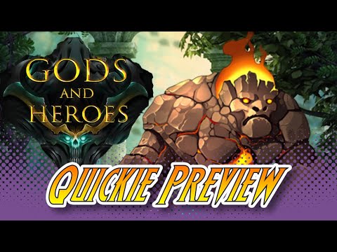 Logan Chops Quickie Preview - Gods and Heroes