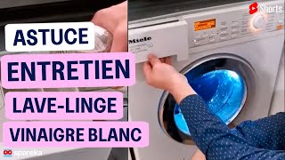 Comment détartrer une machine à laver !mau vinaigre blanc 🙌 #tips #lavelinge #entretien