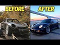 FULL BUILD Rebuilding A TRASHED Porsche 911 Turbo