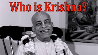 Srila Prabhupada answers "Who is Krishna?" -- 1080p HD