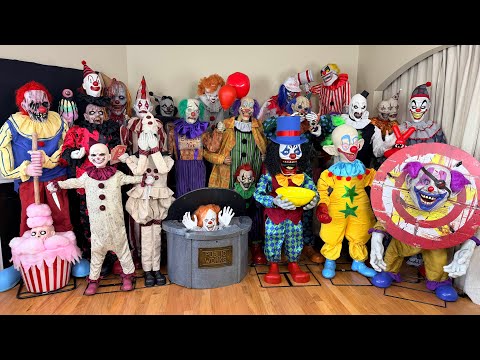 My BEST Clown Animatronics Collection