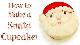 preview picture of video 'How to Make a Santa Cupcake!'