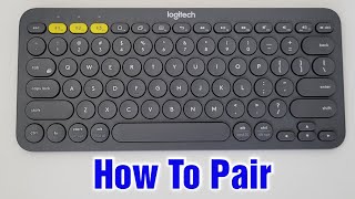Logitech K380 Bluetooth Keyboard – How To Pair