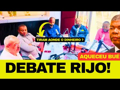 Nelito Ekuikui & Carlos de Rosado DESTROY MPLA in Heated Debate with Liberal Party!