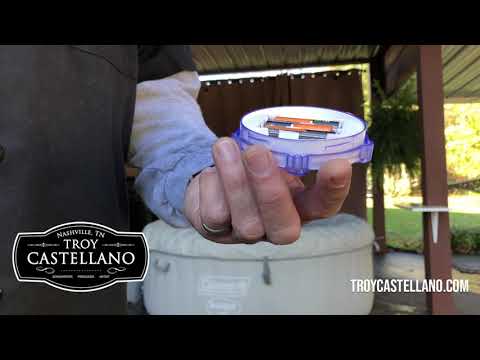 How To Use the Coleman Saluspa Hot Tub LED Light!