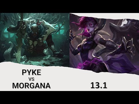 PYKE vs MORGANA (SUPPORT) | 10/7/9 | SoloQ | EUNE Bronze | 13.1 | #5